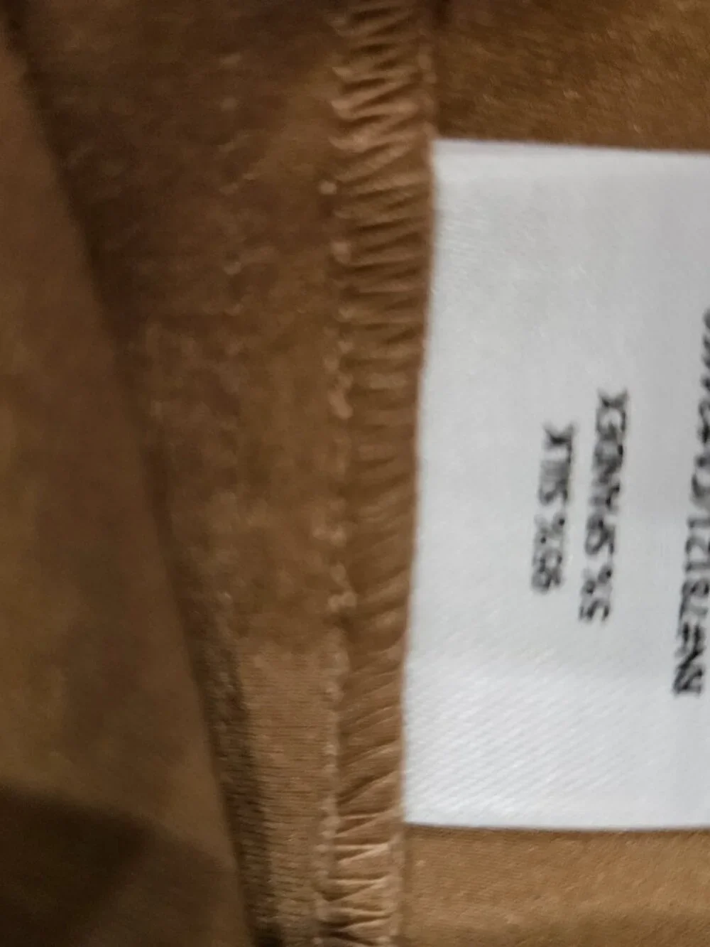 Eileen Fisher XL gold silk tank top with side slits